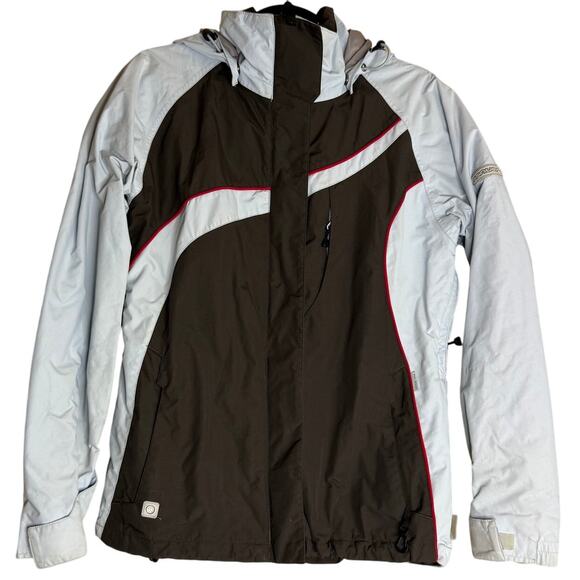 Columbia Omni-Shield Base TRX Convert Ski Jacket Women Medium Waterproof Hooded - Picture 1 of 16